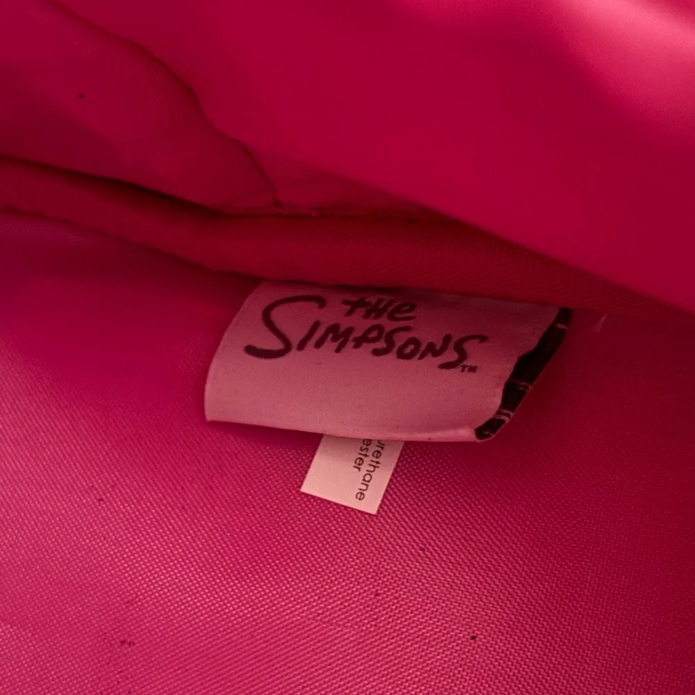 Universal Studios The Simpsons Donut Backpack – Pink Sprinkles NWOT - Picture 5 of 8